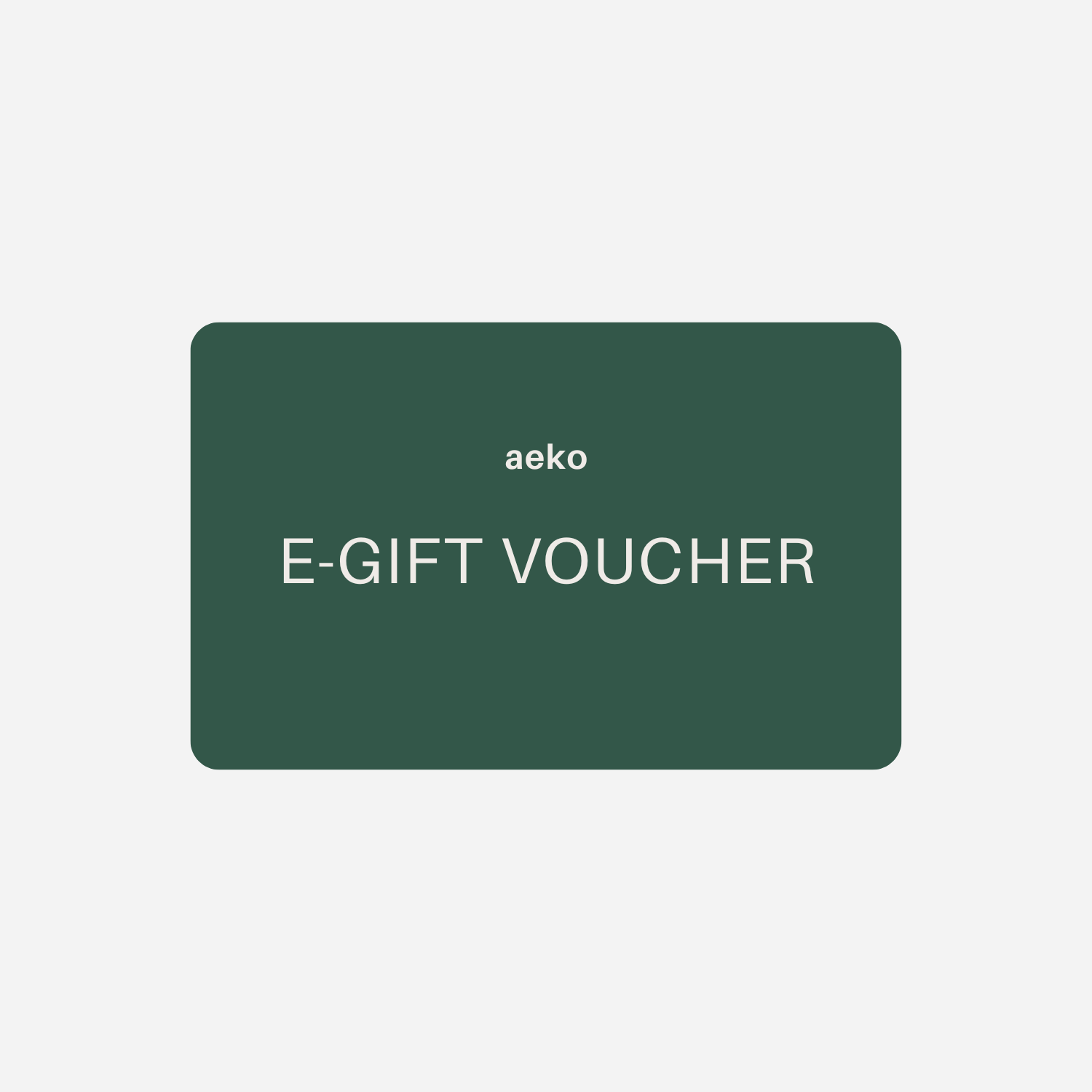 Aeko Gift Voucher